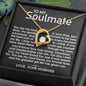 To My Soulmate Wife - Day I Met You - Forever Love Necklace - Gift From Husband