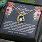 To My Sweetheart Wife - Source of Light - Forever Love Necklace - Gift From Husband